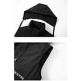 thumbnail image 5 of USNSM (M-5XL) Men's Big and Tall Winter Puffer Vest Hooded Quilted Padded Sleeveless Vest Casual Warm Pockets Zip Up Jacket Outerwear Black S, 5 of 8