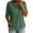 *Army Green, variant on ClodeEU Women's Waffle Knit Henley V Neck Button Elbow Sleeve Top,Casual Loose Blouse Army Green,Women's Plus L