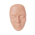 thumbnail image 3 of Práctica de silicona para rostro, piel, cejas, delineador de ojos, labios, cabeza, modelo facial de silicona Piel normal, 3 of 8