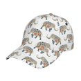 thumbnail image 6 of Lsque Indian Elephant Baseball Cap Trucker Low Profile Hat Golf Dad Hat Adjustable Original Classic Unconstructed Plain Cap Men Women, 6 of 9