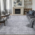 thumbnail image 2 of ARICOEASY 8x10 Area Rugs Large Area Rug for Bedroom Dining Room Kitchen Foldable Nonslip Rug, Grey, 2 of 8