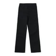 thumbnail image 3 of Bienzoe Boy's School Uniforms Adjust Waist Pants Black 7, 3 of 3