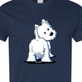 thumbnail image 4 of Inktastic Fluffybutt Westie T-Shirt, 4 of 5