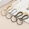 thumbnail image 5 of Uxcell Metal Keychains Keyring Hook Clip Key Rings, Zinc Alloy Key Chain Holder Organizer for Men & Women Home Car Keys Gold, 5 of 7