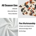 thumbnail image 5 of Yibo Chicken Flower Printed Blanket Flannel Soft and Comfortable Anti-static Bed Sofa Blanket, 5 of 7