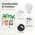 thumbnail image 4 of Bixox Women's Gnomes Summer Beach1 pattern 2 in 1 Running Shorts - Lightweight Athletic Workout Gym Yoga Shorts Liner with Pockets - XX-Large, 4 of 5