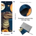 thumbnail image 4 of Crocodile Yoga Mat Towel with Storage Bag, 72.8"x26.8" - Suitable for Yoga, Pilates, Fitness, etc., 4 of 6