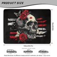 thumbnail image 7 of HUISEFOR Rose Skull Car Trunk Mat 29" x 39" Non-Slip Anti-Scratch All Weather Trunk Protection Cargo Liner, Waterproof, Full Protection, Easy Installation, for Car SUV Sedan Auto, 7 of 7