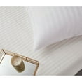 thumbnail image 2 of 350 TC Damask Stripe Cotton Cover White Down Pillow King White, 2 of 4