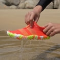 thumbnail image 4 of lnmuld Men Women Five Toe Water Shoes Knit Barefoot Socks for Swim Beach Yoga Cycling Color:Orange,Size:41, 4 of 9