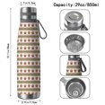 thumbnail image 3 of Christmas 29oz Stainless Steel Insulated Thermos with Tea Filter, 360° Printed Travel Bottle, Leakproof BPA-Free Flask with Anti-Slip Base, 304 Inner & 201 Outer, Vacuum Cup, 3 of 6