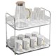 thumbnail image 3 of Rejilla para secar tazas, rejilla para secar tazas con organizador de estación de tazas, estante de almacenamiento para tazas con bandeja de drenaje, tecnología avanzada, 3 of 8
