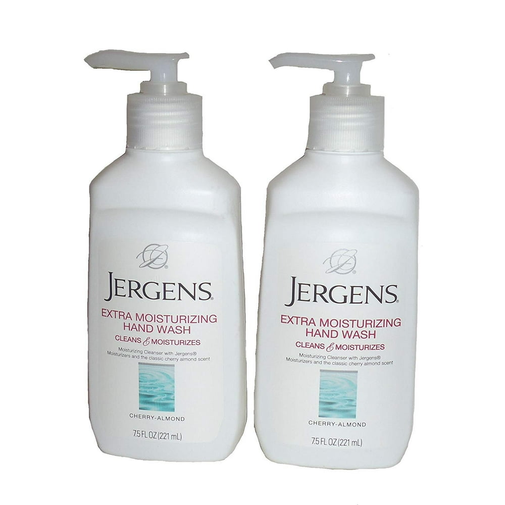 Jergens Moisturizing Hand Wash Cherry Almond 7.5 oz 2 pk