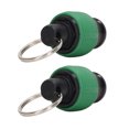 thumbnail image 4 of Porte-Embouts, porte-embouts de Tournevis Structure Rétractable Interne 2Pcs Rapide Desserrage Rapide pour 1/4 Po Dia Outils Rouge, Jaune, Vert, Violet, Noir, 4 of 8