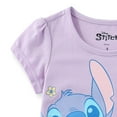 thumbnail image 2 of Disney Lilo & Stitch Short Sleeve T-Shirt (Girls), Sizes 4-10, 2 of 4