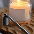 thumbnail image 2 of Candle Snuffer Extinguisher with Long Handle, Polished Stainless Steel Wick Flame Snuffer for Putting Out Candle Flame Safely, Black Candle Snuffers Accessory for Candle Lovers, 2 of 5