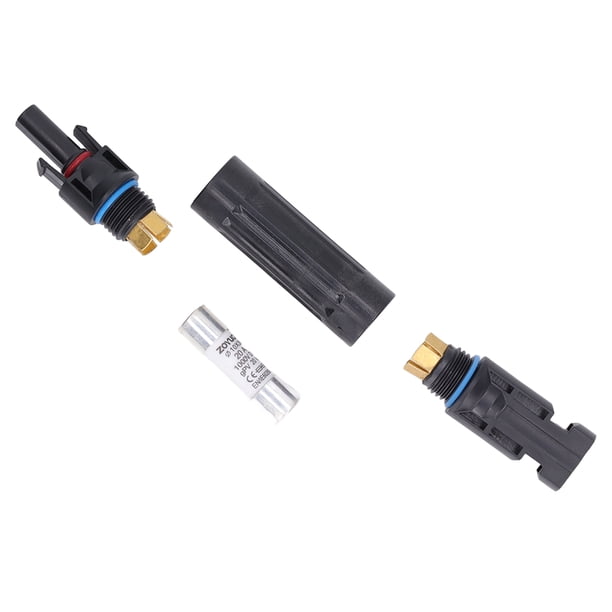 Tenedor Solar Del Fusible Del Picovoltio, Fácil De Usar El Conector Solar PPO Del Picovoltio Que Contiene 1000V 20A Para La Central Eléctrica