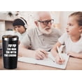 thumbnail image 6 of Pop Pop The Man The Myth The Legend 20 OZ Tumbler.Grandpa Gifts.Birthday Gifts,Christmas Gifts for Men,New Grandpa,Grandpa Again,Granddad,New Grandfather,Husband,Men Travel Mug(Black), 6 of 6