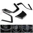 thumbnail image 1 of Embellecedor de volante LHCER 4 unids/set ABS Grano de fibra de carbono Apto para Subaru Forester SK 2019, 1 of 8