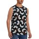 thumbnail image 2 of Fotbe Game Men's Camiseta sin Mangas Estampada para Hombres, Playera Casual para Gimnasio, Entrenamiento, Playa-Large, 2 of 7