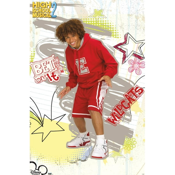 High School Musical 2 - Bet On It Wall Poster, 14.725" x 22.375"