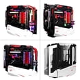 thumbnail image 3 of Antec STRIKERPGEITX Striker Phantom Gaming Aluminum And Steel Itx Computer Case, Front Gpu Mount, Up To 4 X 120 Mm Fan Support, Usb 3.1 Type-c Ready And Pci-e Riser Included, Asrock Special, 3 of 9