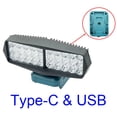 thumbnail image 2 of 30LED Lithium Battery Work Light Maintenance Outdoor Construction Site Lighting, 2 of 8