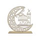 thumbnail image 3 of Madera Led Eid Mubarak Decoración Durable Craft Ornament Gift matsuzay HA043500-01, 3 of 6