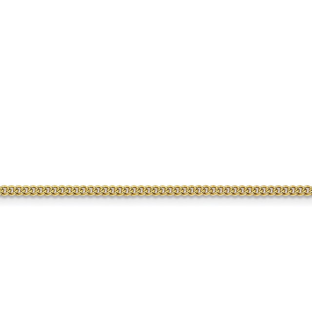 Chaîne Gourmette Ronde 2.25mm Plaquée Or en Acier Inoxydable 24 Po