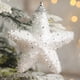 thumbnail image 5 of White Foam Christmas Tree Pendant With Small Glitter Christmas Gift Package Decoration With Built-in Lanyard, 5 of 6