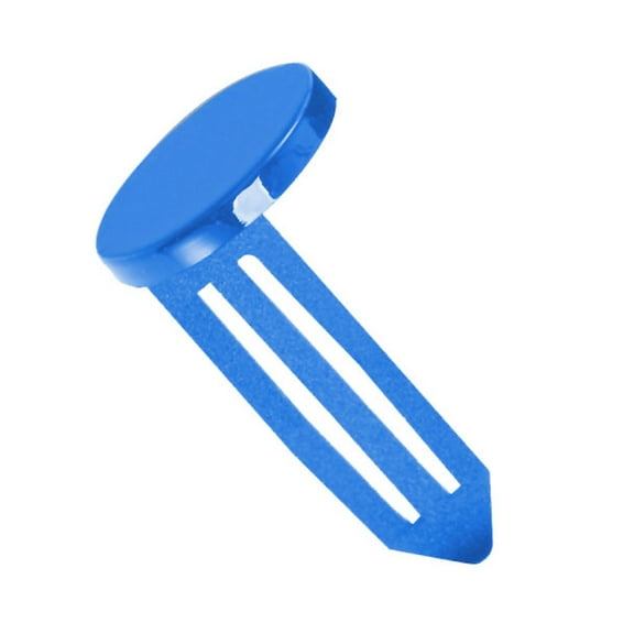 BankSupplies Keyhole Signals | Blue – Rent Overdue Signal | Box of 25 | Non-Chip