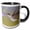Black/White, variant on 3drose, Ruby-throated Hummingbird, Turks Cap, Texas, Usa - Us44 Ldi0644 - Larry Ditto, 11oz Two-tone Green Mug