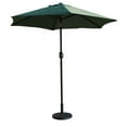 thumbnail image 3 of Davee Furniture 7.5ft Green Tilted Patio Umbrellas with stand, 3 of 4