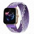 thumbnail image 1 of ALMNVO Braided Solo Loop Bands Compatible with Amazfit GTR 2 2e Stratos 3/Huawei Watch 3 3Pro/Huawei Watch GT 2 Pro,Nylon Elastic Breathable Soft Stretch Bracelet Strap , 22mm Watch Band, 1 of 6