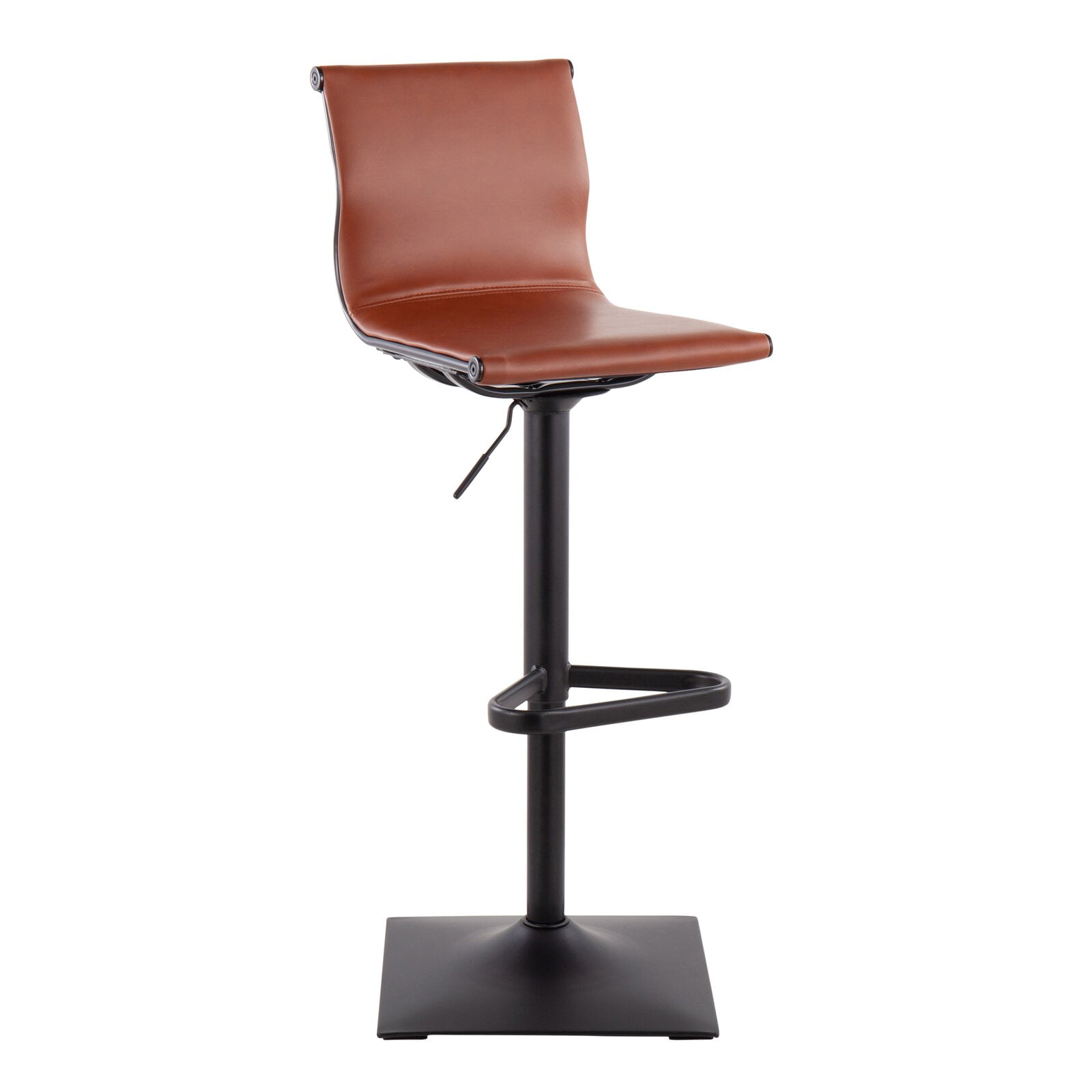 Bartow Swivel Adjustable Height Bar Stool, Swivel Yes, Overall Product