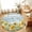 Blue, variant on Large Round Rug 8Ft, Sunflower Non-Slip Washable Circle Rugs Carpet, Summer Eucalyptus Botanical Floral Farmhouse Indoor Outdoor Rug Floor Mats Throw Runner for Bedroom Living Room Bathroom