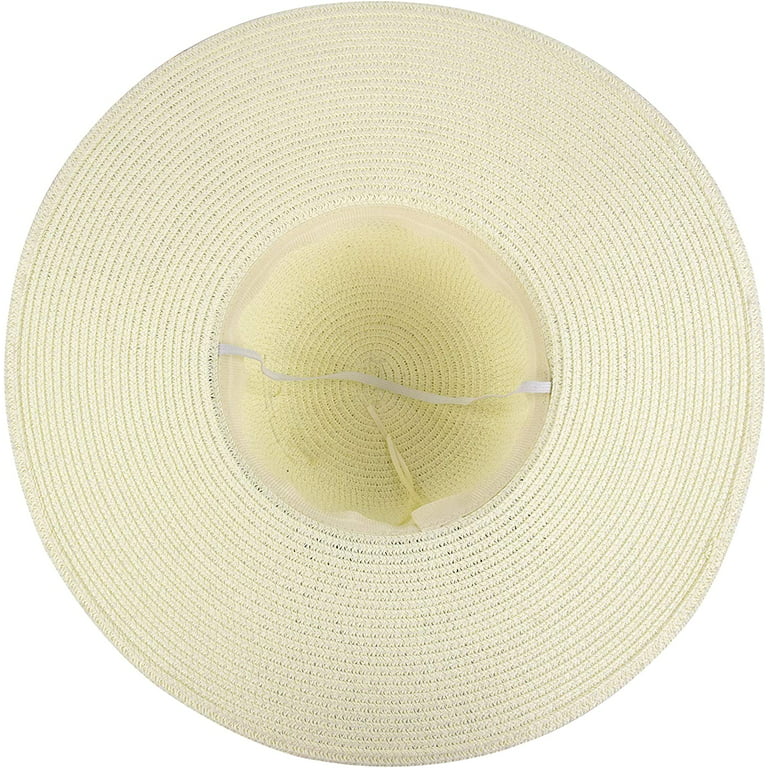 Women's Folable Floppy Hat,Wide Brim Hat, Summer Beach Cap UPF Sun Hats for  Women Gifts Birthday Easter