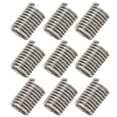thumbnail image 2 of Juego de 50 piezas de insertos de rosca de alambre de acero inoxidable para reparación de orificios de tornillos de buje, unidades de EE. UU. 5-402.5D, 2 of 12