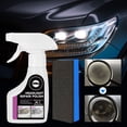 thumbnail image 1 of Ohmyroo Auto Headlight Cleaner Kit 6 Fl Oz Long Lasting Coating Solution Polish Restoration Accessories, 1 of 9