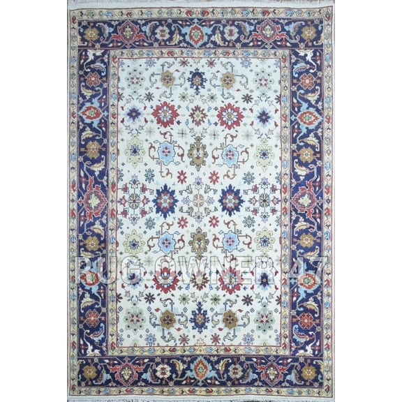 Home Decor Hand-Knotted Serapi Wool Area Rug 9X12