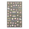 thumbnail image 2 of Kripyery Nail Art Sticker 5D Relief Self-Adhesive Non-Fading DIY 3D Effects Fingernail Super Sticky Floral Pattern Decal Nail Salon Supply, 2 of 8