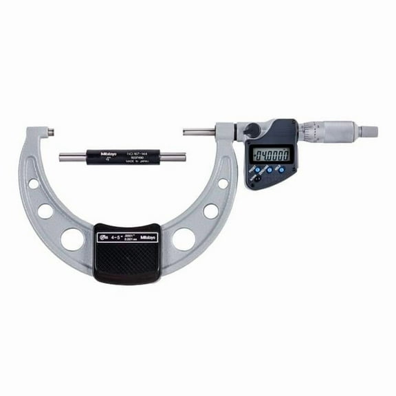 Mitutoyo Digital Micrometer,Outside,4 to 5 In,SPC 293-350-30