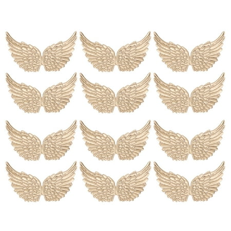 

Tinksky 12PCS Golden Mini Wing Creative DIY Decor Angel Wing Gift DIY Costume Backpack Accessary Crafts Decorative Props
