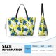 thumbnail image 4 of Fotbe Lilies Flowers Bolsa de Viaje para Playa - Resistente al Agua, Bolsa Tote de Gran Capacidad y Ligera con 7 Bolsillos para Mujeres y Hombres, 4 of 7