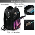 thumbnail image 4 of Balery Neon Futuristic Dragon Mochila con carga USB para hombre y mujer - Mochila impermeable y antirrobo para portátil con puerto USB para viajes, trabajo, estudios y universidad, 4 of 7
