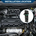 thumbnail image 2 of No.A0041537328 Car MAF Sensor Mass Air Flow Sensor Meter for Mercedes Benz A-Class W168 Vaneo 1.7 CDI, 2 of 6