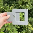 thumbnail image 1 of View Finder, 2pcs Color Isolation ABS View Catcher with Sliding Mechanism for Photography, 1 of 7
