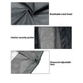 thumbnail image 6 of Little Donkey Andy Women's Waterproof Rain Jacket Outdoor Trench Raincoat with Hood Lightweight rain Shell for Hiking, Travel Black S, 6 of 7