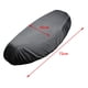 thumbnail image 4 of Funda de asiento de motocicleta, impermeable, elástica, para vehículos Negro M, 4 of 9