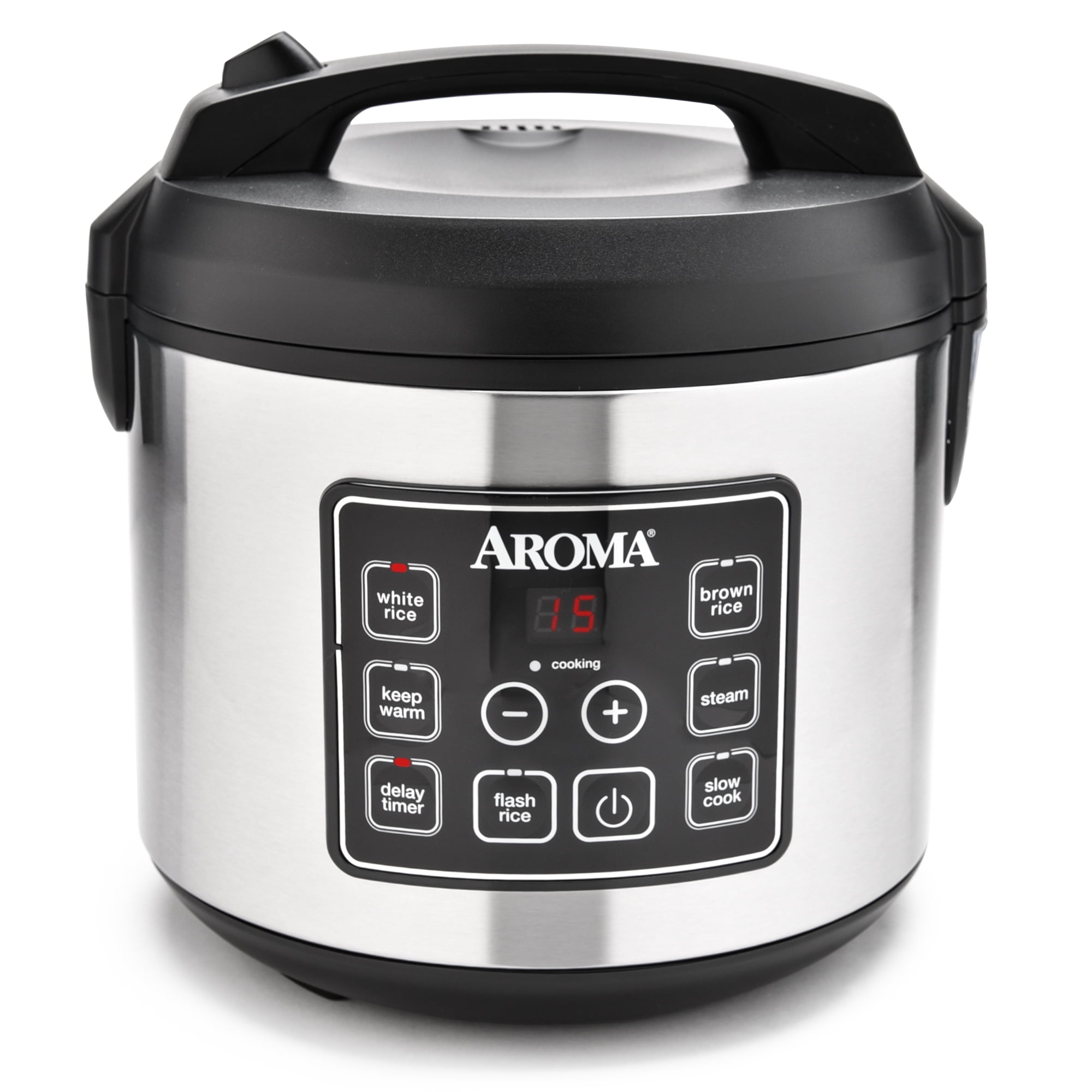 Aroma 20-Cup Programmable Rice & Grain Cooker and Multi-Cooker ...